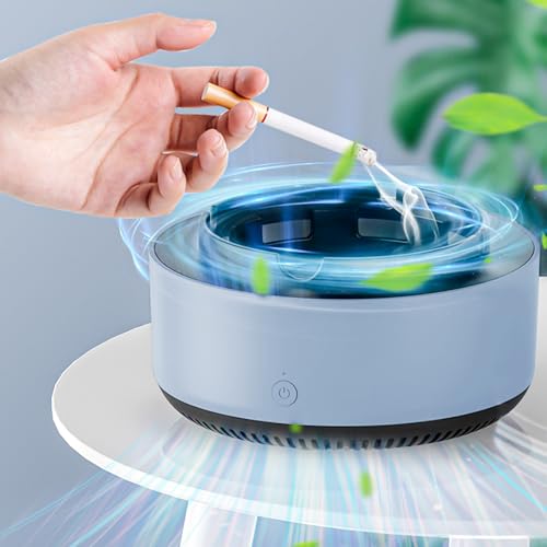 Air Purifier Filter Ashtray,Portable Box Smokeless Ash tray for Smokers,Smell Proof Ashtrays for Patio Indoor Outdoor Car Air Purifier Filter Ashtray,Portable Box Smokeless Ash tray for Smokers,Smell Proof Ashtrays for Patio Indoor Outdoor Car