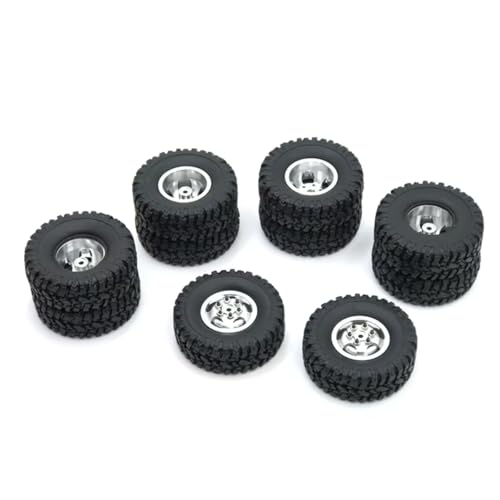 RC�J�[�̃A�b�v�O���[�h�p�[�c For WPL For B16 B36 For JJRC For Q60 Q63 Q64 �_�u���z�C�[�������z�C�[���n�u�����^�C�� 6WD 6X6 Rc �J�[�A�b�v�O���[�h���i(Silver)