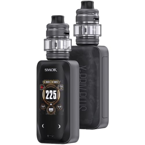 SMOK X-PRIV Plus Kit mit TF-D Verdampfer E-Zigarette Nikotinfrei Farbe Black Shell SMOK X-PRIV Plus Kit mit TF-D Verdampfer E-Zigarette Nikotinfrei Farbe Black Shell