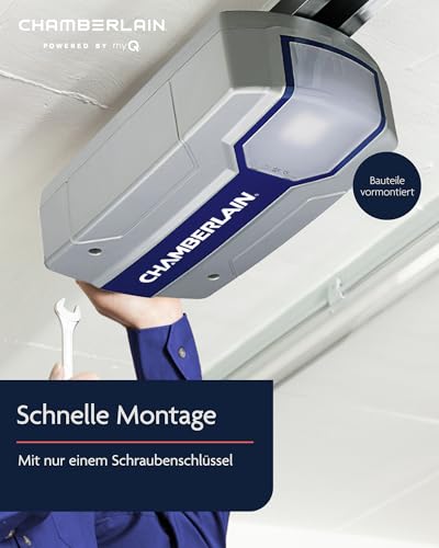Chamberlain Comfort ML700EV Garagentorantrieb - Kraftvoll, Leise & Smart - Smart-Home-Fähiger...