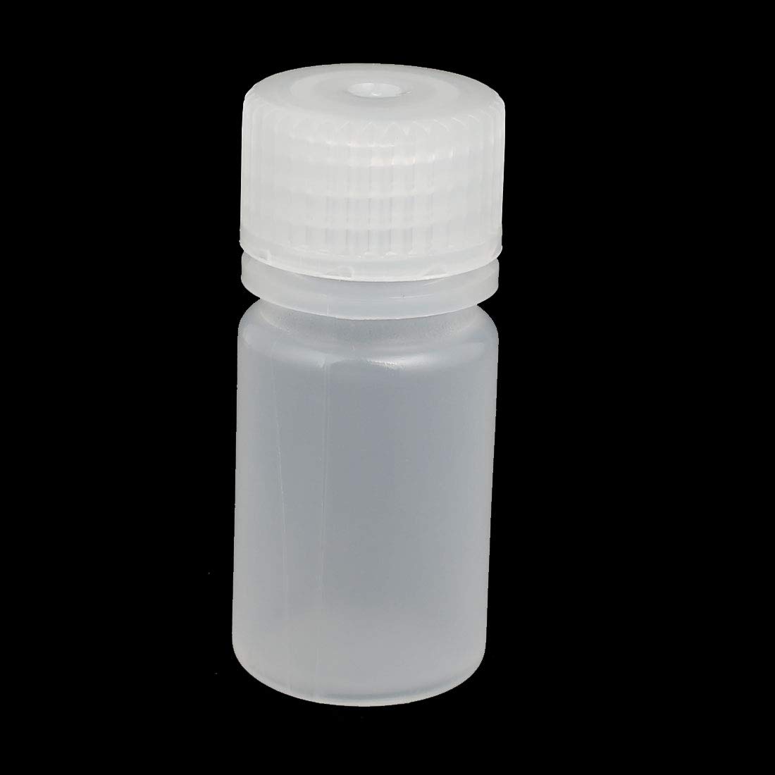 Aexit 15ml 14mm gauge Diameter PP Plastic Round Shaped Narrow Mouth Bottle Clear 5pcs