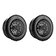 Qiilu 2Pcs Autolautsprecher Hochtöner 120W High-Power Universal Small o Music Player 2500~25000Hz W7l312