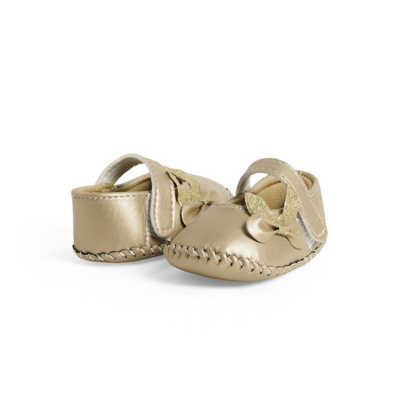 CHIU Buckled Closure Bellies With Bow For Baby Girl's 6 41p2gdZBXHL