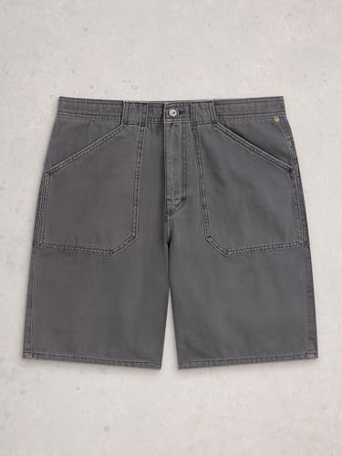 Short White Stuff Crantock pour homme en coton casual décontracté - 5