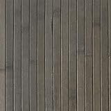 Alfombra natural de bambú, barnizado mate y acabado sin ribete, con corte pulido, efecto tarima.