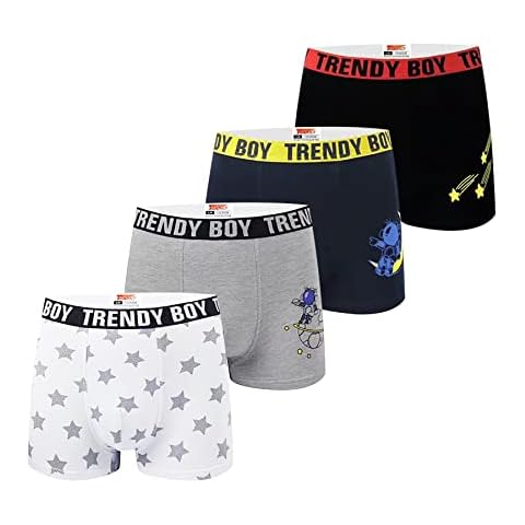 Trendy Boy Calzoncillos bóxer de algodón para niños Cover