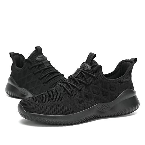 Mens Running Shoes Slip-on Walking Tennis Sneakers Lightweight Breathable Casual Soft Sole Mesh Workout Sports Shoes3