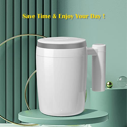 Taza Autorevolvente Recargable 14.5oz Acero Inoxidable miniatura 2