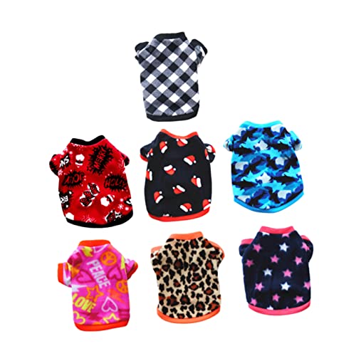 Pull chaud pour animaux de compagnie Toddmomy imperméable lot de 7 pièces