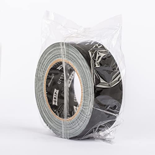 GRIP Eventbasics Gaffa Tape Black 50 mm x 25 m GT 571 Universal Fabric Tape for Repairing Bundling and Fixing - Image 3