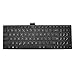 ZGQA-GQA Pièces détachées pour Ordinateur Portable Remplacement Clavier Version US avec Petite Touche Entrée pour ASUS K56C s56c A56C S550C R550C V550C R505CA U58C P56C E56C S50C Laptop Black