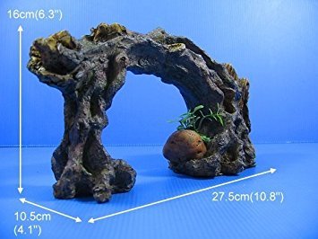 Tree cave 27.5 x 10.5 x 16 cm acquario Decor