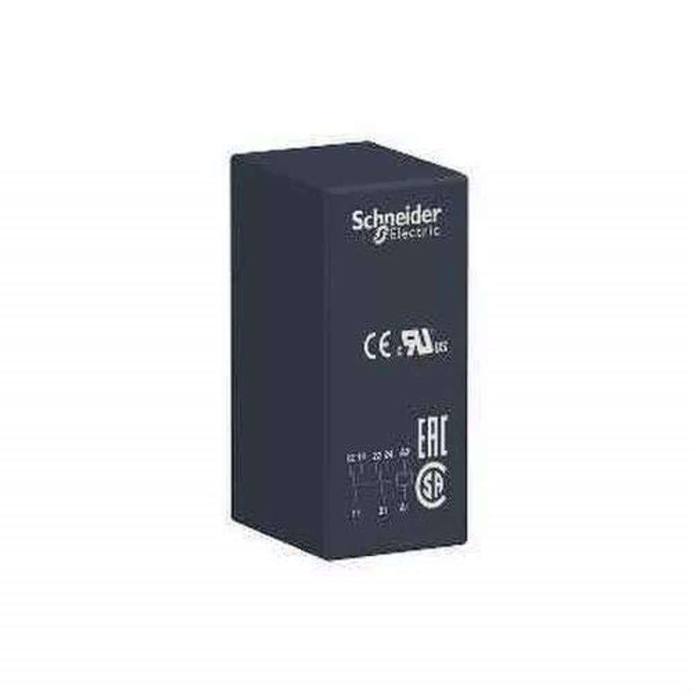 Relé enchufable 2NANC 8A 48VDC componente electromecánico Schneider 2
