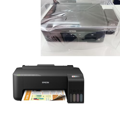 Image of Dust Cover For Epson Ecotank L3260 L3560 L4260 L3256 L3252 L3251 L3250 L1250 L3210 L3211 L3200 L3216 Colour Printer Cover(Water Proof Protective Cover),Black