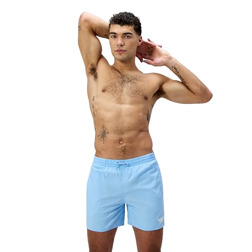 Speedo Men's 16" Watershort Swimming Trunks| Quick Dry | Comfortable Fit | Classic Style | Drawstring Waist Swimwear