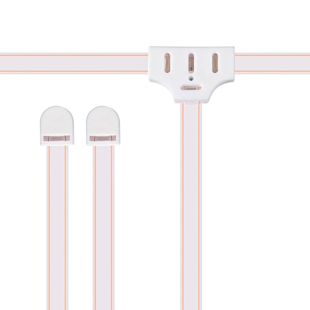 Alnicov Antena wewnętrzna FM Antena przewodowa T-Cable Antena i adapter transformatora 75 omów F dla ulepszonego odbioru stereo FM