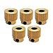 Furiga - Ruota di trasmissione in ottone, 40 denti, per Creality Ender 3 Ender 3 Pro CR-10S 3D parti della stampante 6 pezzi