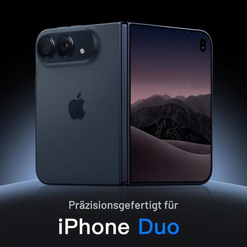 JETech 9H+ Front Schutzfolie für iPhone Duo, 3 Stück – Ansicht 3