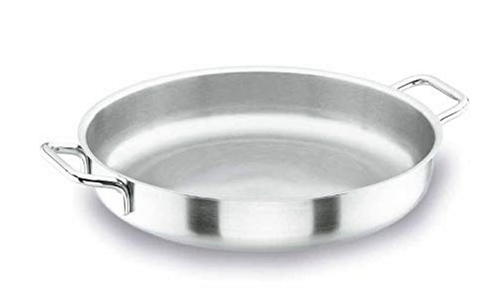 Lacor-50650W-ROUND Dish W/O LID Wagner 50 CMS.