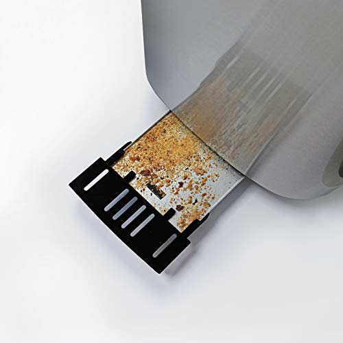 CASO Selection T 2 - Design Toaster, Edelstahlgehäuse, Optimale Röstgradeinstellung auf 7 Stufen, Inkl. Brötchenaufsatz, Mit zusätzlicher Aufwärm-, Auftaufunktion, für 2 Scheiben Toast