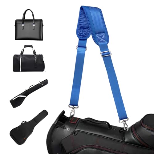 Image of Shoulder Strap for Bag Universal Replacement 58 inch /67 inch Fixed Padded Adjustable Buckle Heavy Duty Shoulder Strap