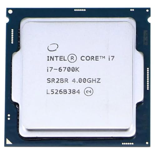 Image of Core i7-6700K 6th Generation Desktop Processor, 4.0 GHz Quad-Core, Unlocked, LGA 1151, High-Performance CPU for Gaming and Productivity