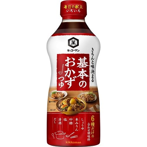 Amazon.co.jp: キッコーマン食品 基本のおかずつゆ 500ml : 食品・飲料
