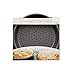 Chicago Metallic Deep Dish Pizza Pan Set of 4, 7 Inch Personal Size, Heavy-Duty Carbon Steel with Perforated Bottom for Crispy Crust, Perfect for Family Pizza Night
