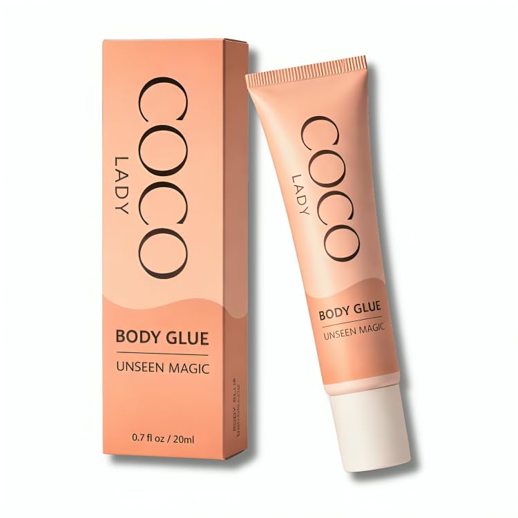 COCO LADY Body Glue | Skin-Safe, Sweat-Proof Adhesive to Stick Clothes | Long-Lasting, Residue-Free Hold for Backless & Strapless Dresses, Sarees | Fashion Tape Alternative | 20ml-picture-17