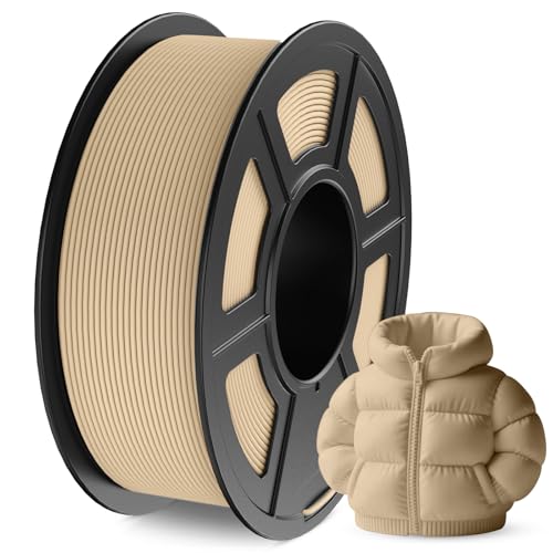 Image of JAYO Matte PLA 3D Printer Filament 1.75mm Oak, Matte Surface Conceals Layer Lines Filament, 1.1kg (2.42 lbs) Spool, Accuracy + /- 0.02 mm, Fit Most FDM Printers
