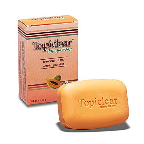 Topiclear Papaya Soap 3.0 OZ/e 85g Topiclear Papaya Soap 3.0 OZ/e 85g