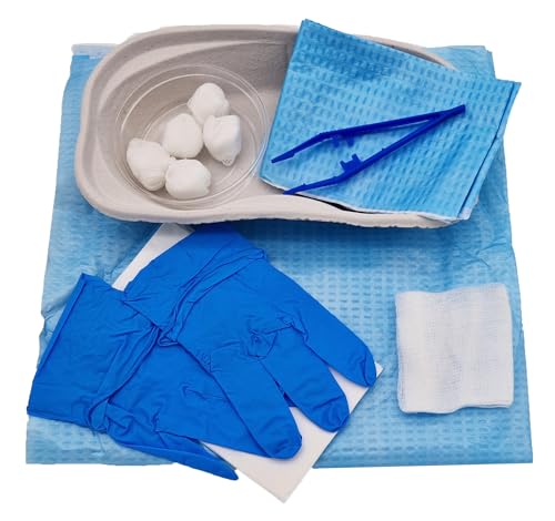 TIGA-MED Juego de cateterización 1/5/10/20/40 unidades | Juego de catéter vejiga TIGA Gold 1 para colocar catéteres |estéril | listo para usar