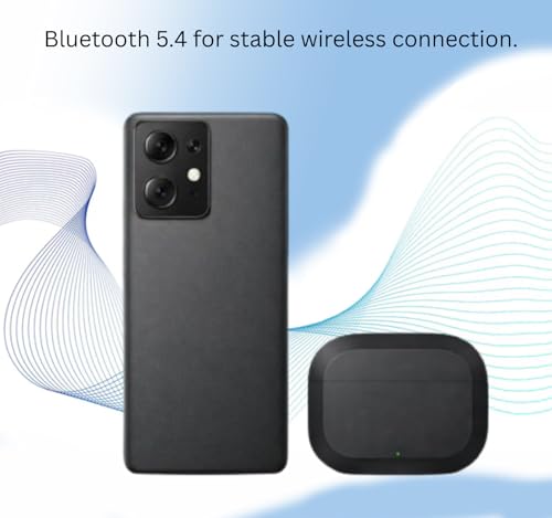 Image of Bluetooth Nord Buds 3R for OnePlus with 54H Total Playtime, 12.4mm Drivers, 3D Spatial Audio, Dual Device Pairing, AI 2-Mic Clear Calls, 47ms Low Latency (Black)