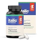 Magnesium L-Threonate 2000mg – Brain Health Supplement for Memory, Focus & Mental Clarity – Supports...