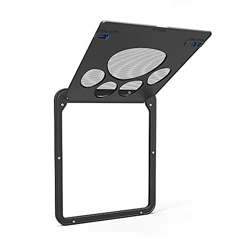 Baugger - Porta de tela do animal de estimação da porta da aba magnética automática Lockable porta p