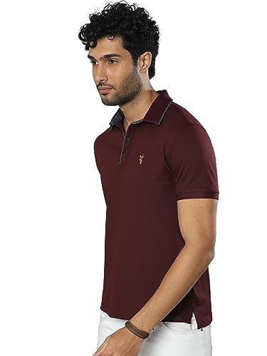 Image of STELLERS Men's Premium Softberry Pique Polo T-Shirt | Feather Touch Feel |Regular Fit| Odour Resistant| Anti-Static| Wrinkle Free | Quick Dry | Stretchable | Lightweight | Sweat-Proof