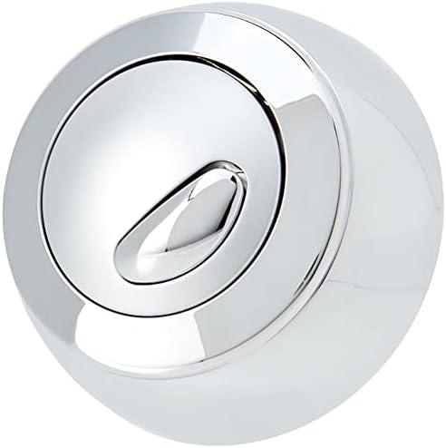 Siamp Optima 49 Dual Flush Chrome Toilet Push Button 34494907, Multi-Colour