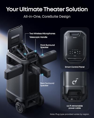 Portable Smart Projector 4K Support