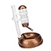 Tbest Dog Water Dispenser,Pet Standing Water Dispenser Bowl Height Multifunction Dog Automatic Water Food Feeder Witetachable Pole