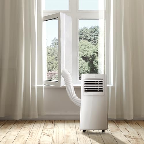 Cecotec - Universal Isolierte Fensterabdeckung für tragbare Klimaanlagen 230x35cm 100% Polyester, stark und langlebig, isoliert von außen,...