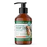 Canine Life Co.® Hemp Oil For Dogs 500ml, 500,000mg | Dog Calming Supplement | Dog Calming Drops | Omega 3,6,9 For Dogs | Supports & Maintains Healthy Joints | Made In The UK (500ml)