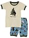 Little Blue House By Hatley Boys' Short P.J. Set - Boys Book Bear Hug
