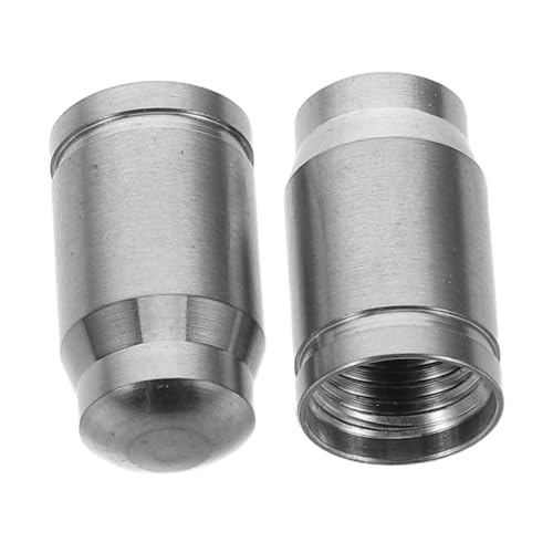 Toddmomy 2 piezas tapas ligeras antipolvo para válvulas de bicicletas de carretera y montaña miniatura 1