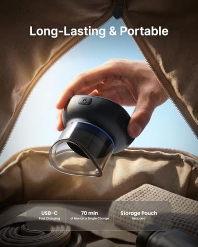 Image of RENPHO Emberace Cup Smart Cupping Massager with 850nm Infrared Heating and 3 Suction Levels up to -55KPa, Rechargeable Multi-Device Sync, 70 min Runtime, 3 Heads & Storage Pouch, Gifts for Men Women