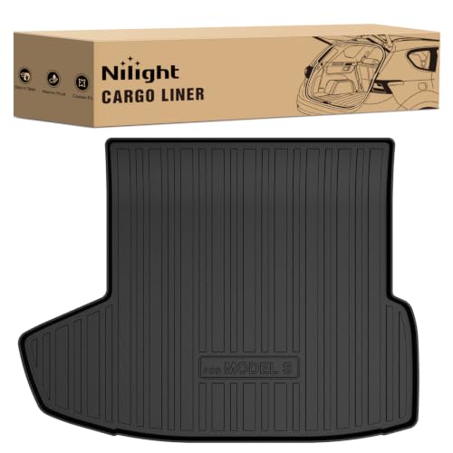Image of Nilight Cargo Mat for Tesla Model S & Model S Plaid 2021-2025