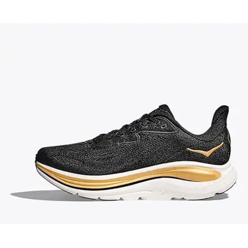 HOKA Hoka Men's Clifton 10 Black/Gold 7 Medium