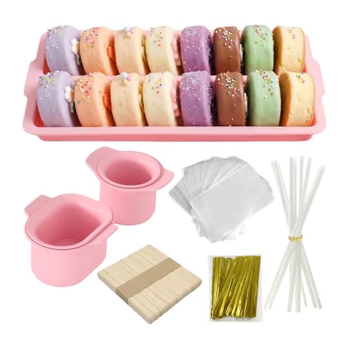 Cakesicle molde para postres para cumpleaños y mesas de dulces de comunión 2