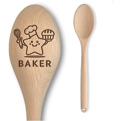 Star Spoon Baker Trophy Gift for Baking Cover