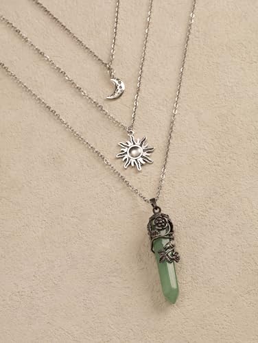 Collier ras du cou vert Emo Grunge pour vos soirées underground et festivals - 5