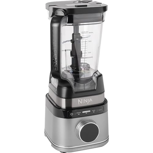 Ninja Detect Power Blender Pro 1200W with 2L-Jug (1900ml Max. Liquid Capacity), Powerful Blender for Blending Smoothies, Chopping Vegetables &amp; Mixing Ice Drinks, Black, TB201EU